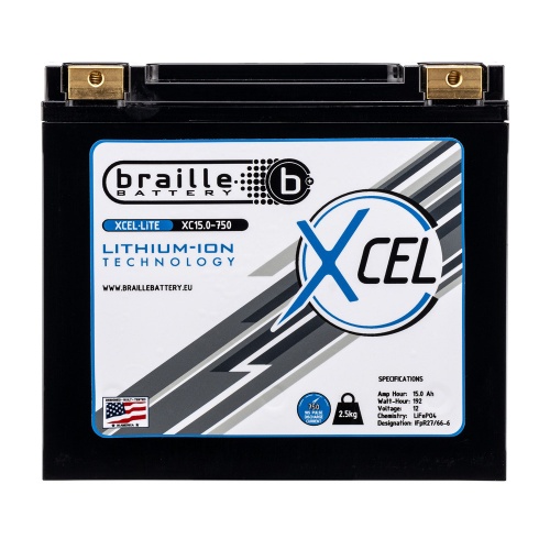 Braille XC15.0-750 XCEL-LITE Lithium Battery