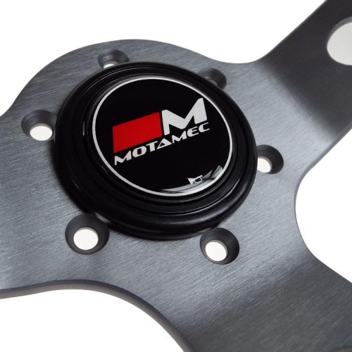 Motamec Rally Leather Titanium Steering Wheel