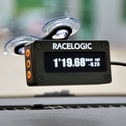 Racelogic Black OLED Predictive Lap Time Display