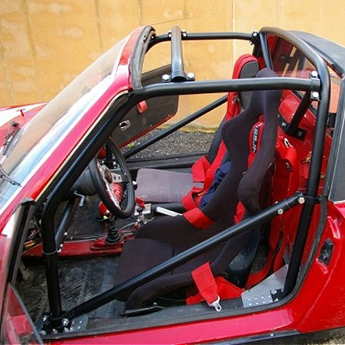 Safety Devices Porsche 914 Targa 6 Point Bolt In Roll Cage