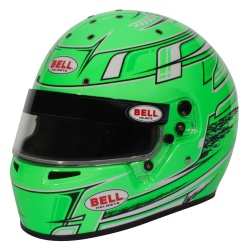 Bell KC7-CMR Champion Green Kart Helmet