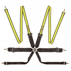 OMP First  6 Point FHR Saloon Harness