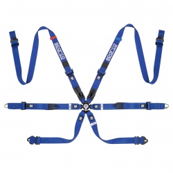 Sparco Prime H-7 Ultralight 6 Point FHR Harness
