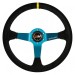 Motamec Pro Rally Blue Steering Wheel