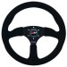 Motamec Race Rally Black Steering Wheel