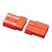Option: Complete Small 50 AMP Plug,  Colour: Red