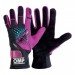Glove Colour: Black / Magenta