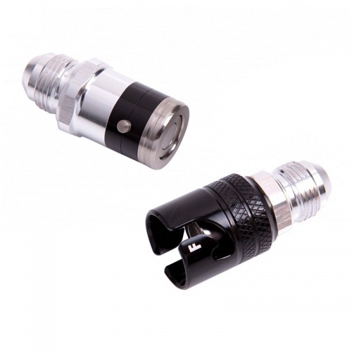 Aeroflow Aluminium Dry Break Fittings VITON Seals MSAR