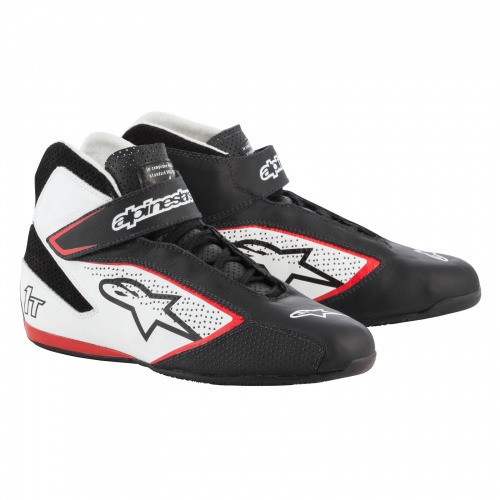 Alpinestars Tech 1-T Race Boots Black/White/Red 7.5 UK