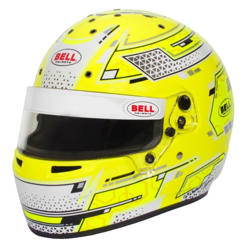 Bell RS7-K Stamina Yellow Kart Helmet