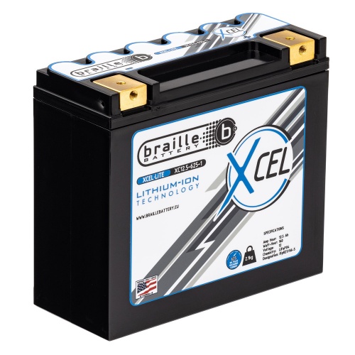 Braille XC12.5-625-1 XCEL-LITE Lithium Battery