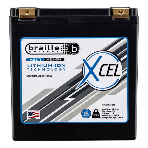 Braille XC20.0-1000 XCEL-LITE Lithium Battery