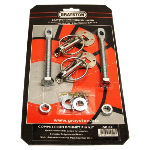 Grayston Stainless Steel Bonnet Pin Kit