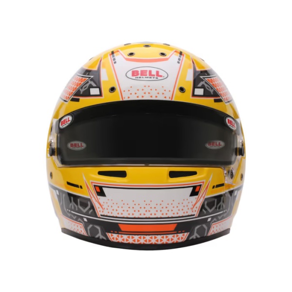 Bell RS7-K Stamina Yellow Kart Helmet