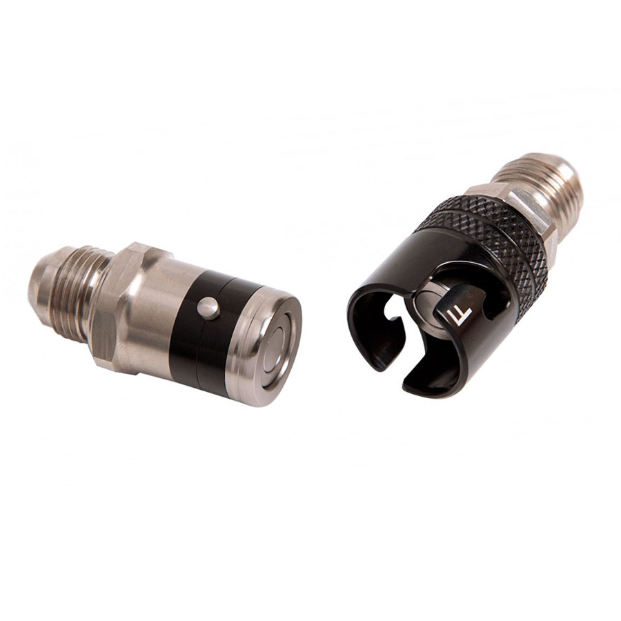 Aeroflow Titanium Dry Break Fittings VITON Seals MSAR