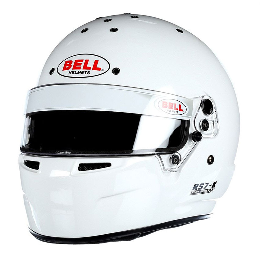 BELL KART HELMET RS7-K size S 57-58 cm FULL FACE Karting Snell K2015 lightweight