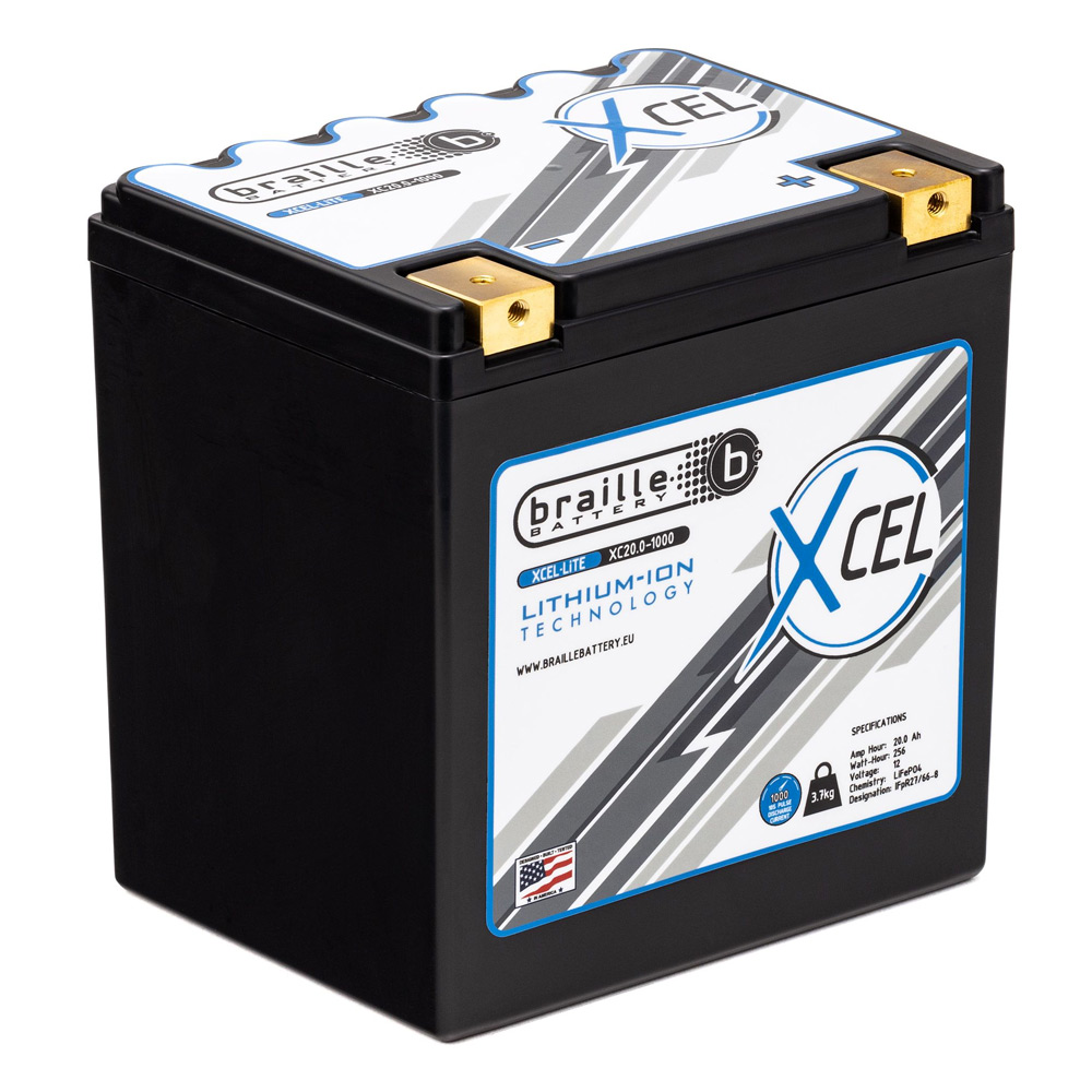 Braille XC20.01000 XCELLITE Lithium Battery MSAR