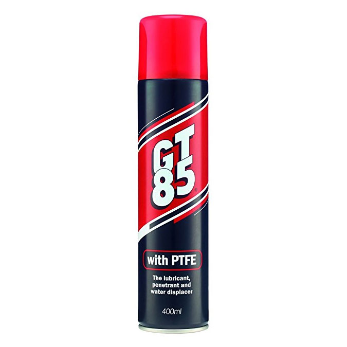 GT85 Spray 400ml - Lubrificante, Pulitore E Protettivo Al PTFE - Antiruggine Per Ciclismo