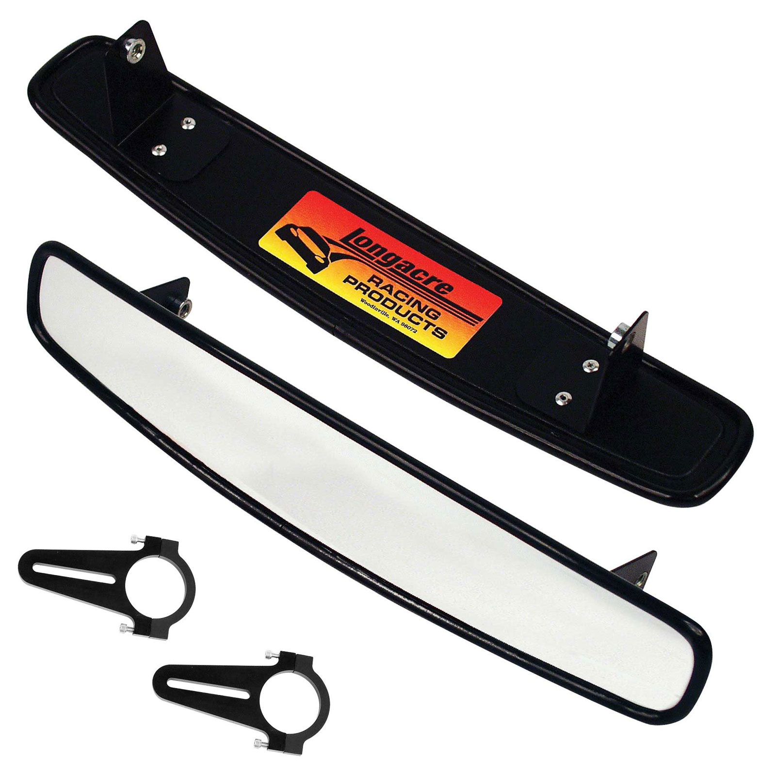 Longacre Wide Angle Rear View Mirror Kit 22535 MSAR
