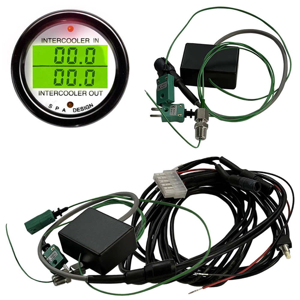 Buy SPA Intercooler In/Out Temp Gauge DG224 MSAR