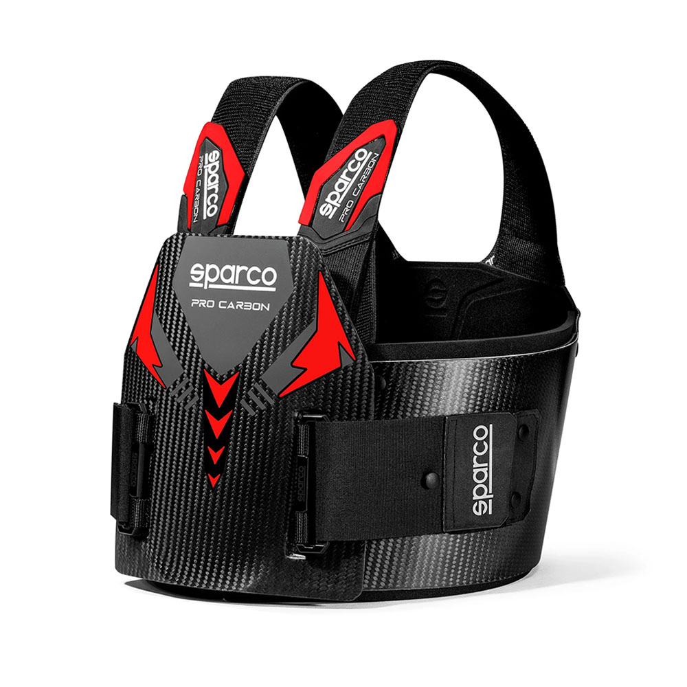 Sparco Pro Carbon FIA Rib Protector | 002407KNR | MSAR