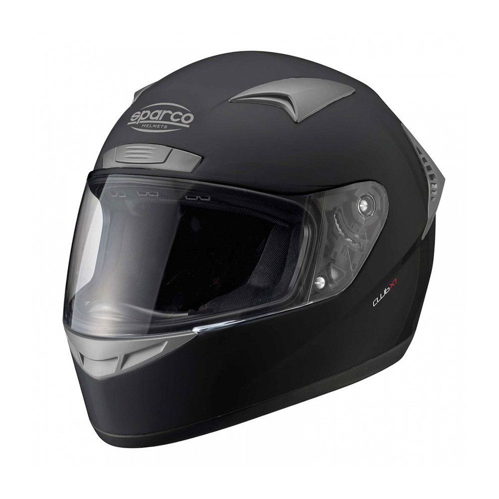 Sparco Club X1 Helmet Matt Black 003319N MSAR