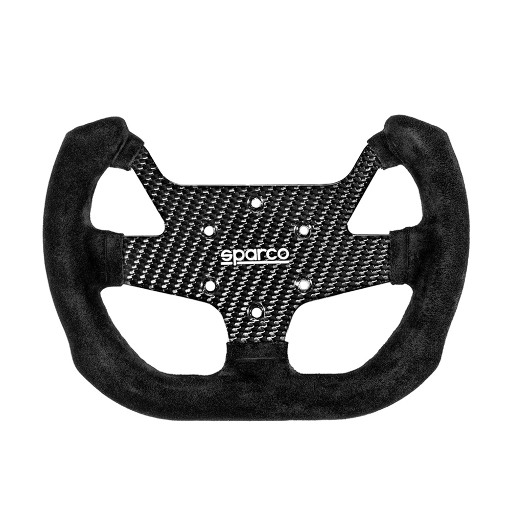 Sparco Steering Wheel F10C Carbon Suede Black main image 1