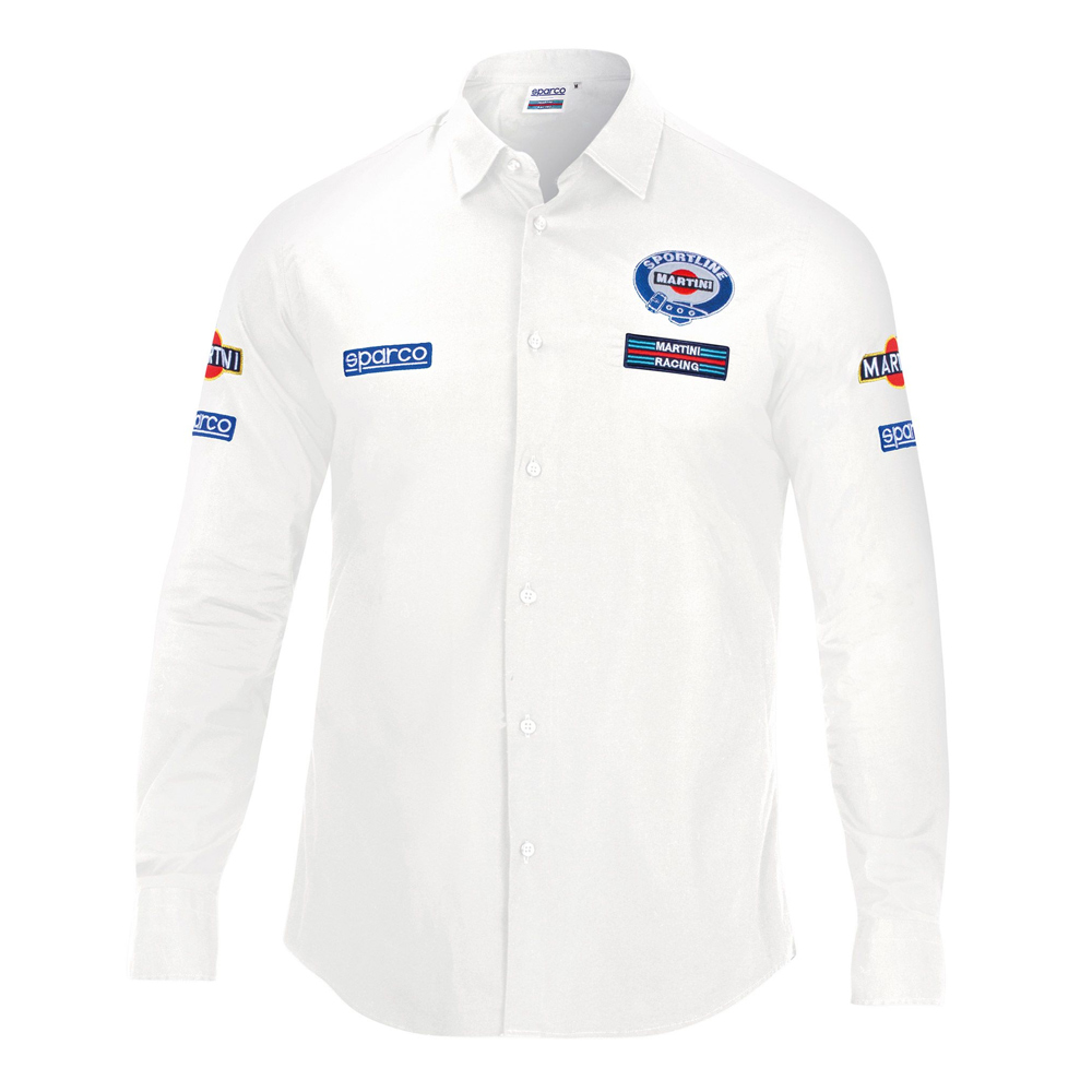 Sparco Martini Racing Sleeved Shirt 01277MR MSAR - Main Image