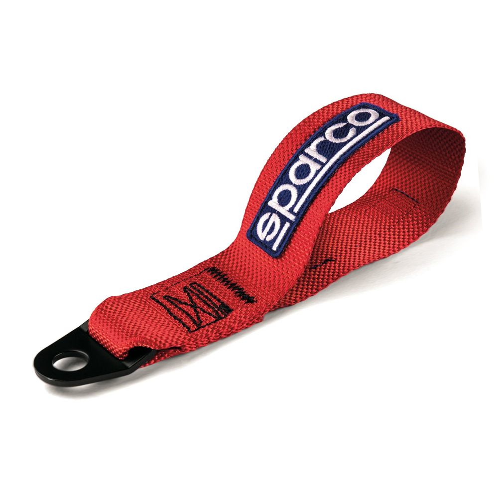 thumbnail image 2 of Sparco Martini Racing Tow Strap - Red Recovery Strap For Vehicles 2 of 14