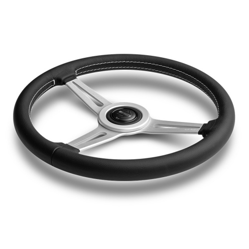 Momo Retro 360mm Black Spoke Steering Wheel