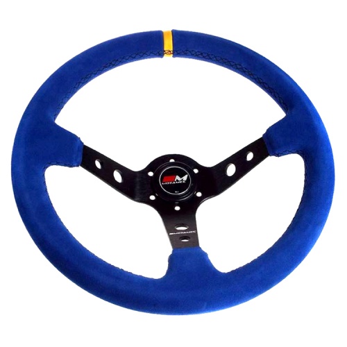 Motamec Rally Blue Steering Wheel