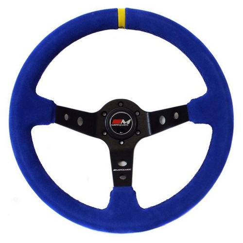 Motamec Rally Blue Steering Wheel