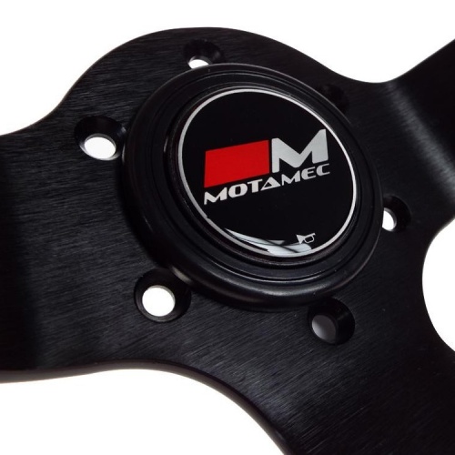 Motamec Rally Leather Black Steering Wheel