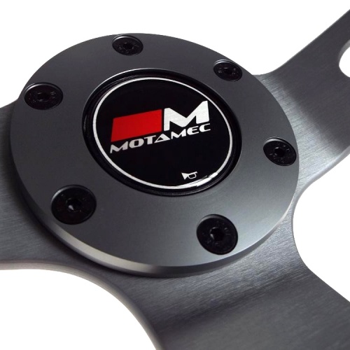 Motamec Rally Leather Titanium Steering Wheel