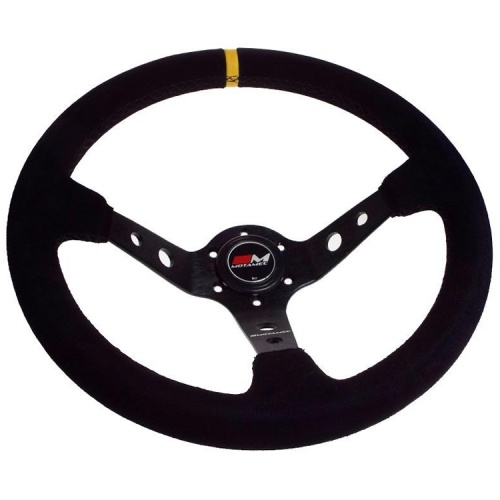 Motamec Rally Black Steering Wheel