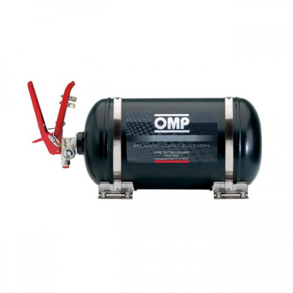 OMP Black Collection 4.25ltr Mechanical Fire Extinguisher System