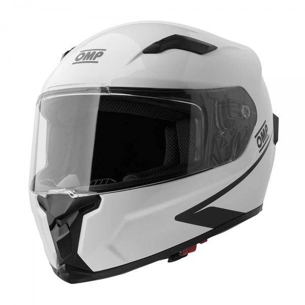 OMP Circuit Evo 2 Helmet White