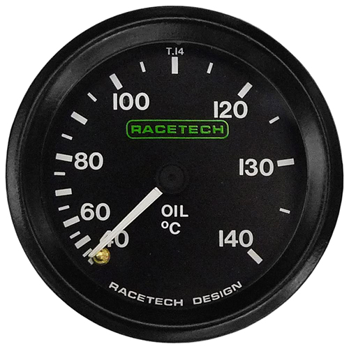 Racetech Mechanical Oil Temperature Gauge