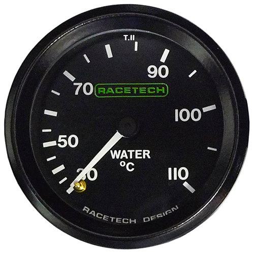 Racetech Mechanical Water Temperature Gauge