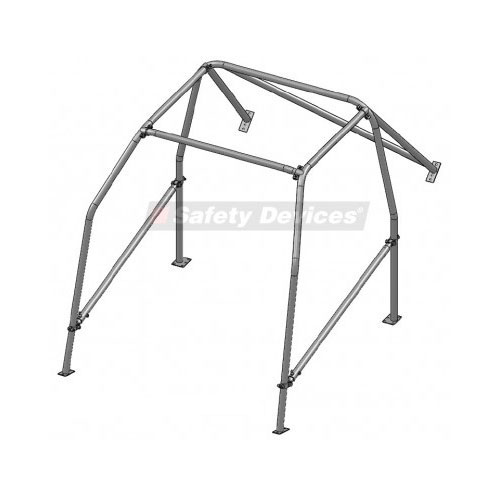 Safety Devices Audi 80 B1 & B2 6 Point Bolt In Roll Cage