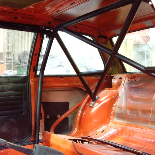 Safety Devices BMW E21 6 Point Bolt In Roll Cage With Sunroof