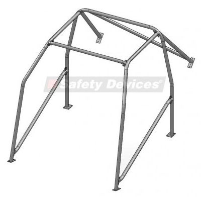 Safety Devices Ford Cortina Mk1 6 Point Bolt In Roll Cage