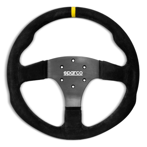 Sparco 350 Steering Wheel Black Suede