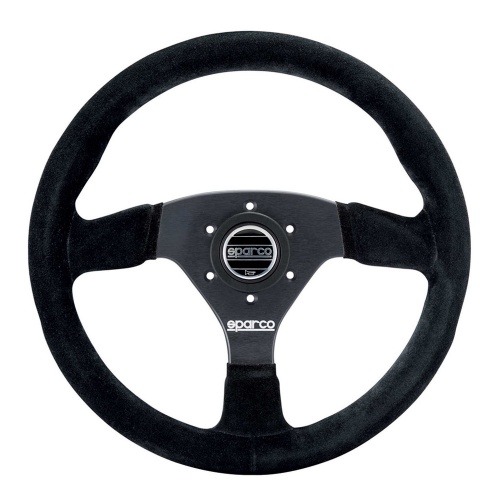 Sparco 383 Steering Wheel Black Suede
