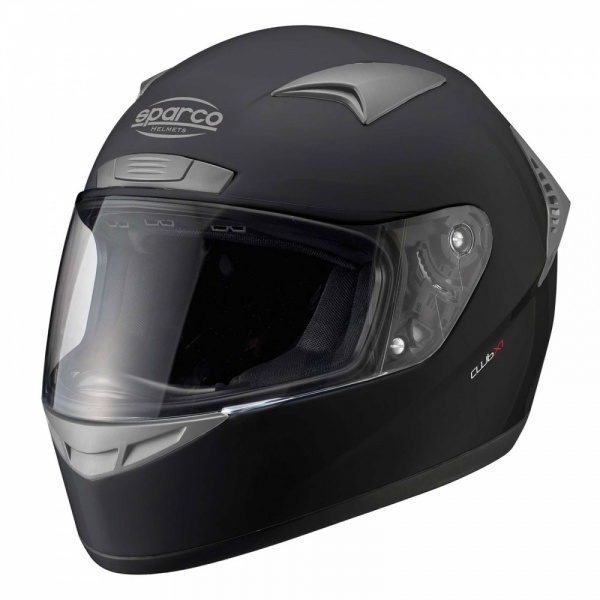 Sparco Club X1 Helmet Matt Black