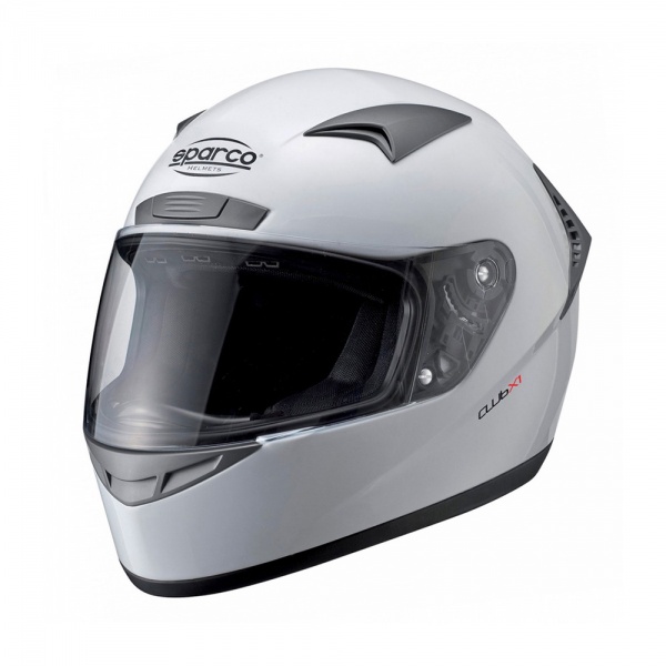 Sparco Club X1 Helmet White