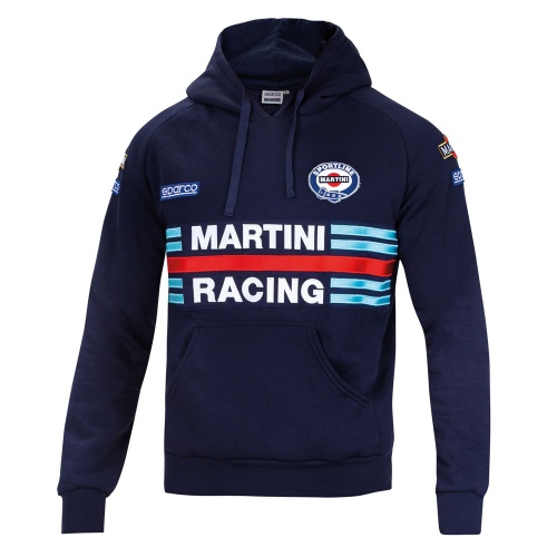 Sparco Hoodie – Black, Large, 100% Pre-Shrunk Cotton