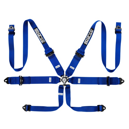 Sparco Pro Racer 6 Point Alloy FHR Harness