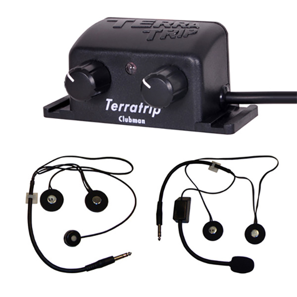 Terraphone Clubman Full/Open Face Helmet Intercom Kit