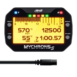 AiM MyChron 5S GPS Lap Timer & Water Temperature Sensor